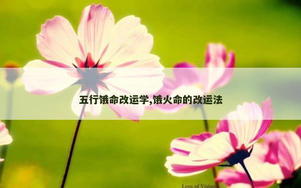 五行饿命改运学,饿火命的改运法