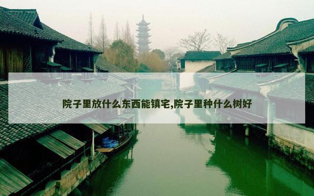 院子里放什么东西能镇宅,院子里种什么树好