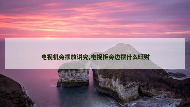 电视机旁摆放讲究,电视柜旁边摆什么旺财