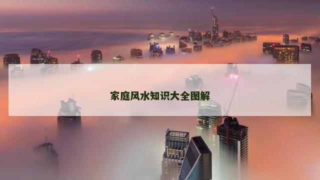 家庭风水知识大全图解