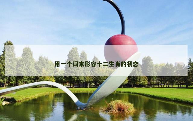 用一个词来形容十二生肖的初恋