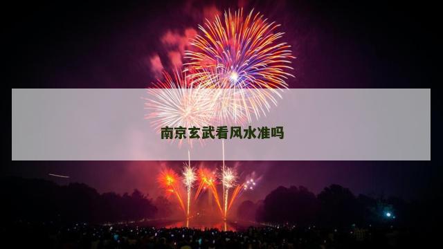 南京玄武看风水准吗
