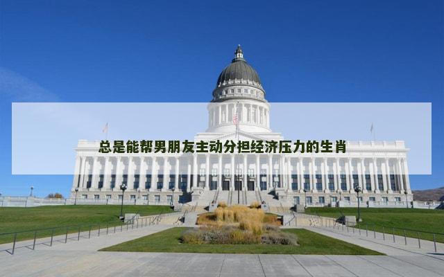总是能帮男朋友主动分担经济压力的生肖