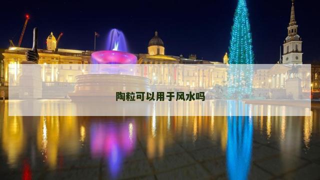 陶粒可以用于风水吗