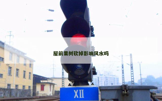 屋前果树砍掉影响风水吗