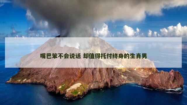 嘴巴笨不会说话 却值得托付终身的生肖男