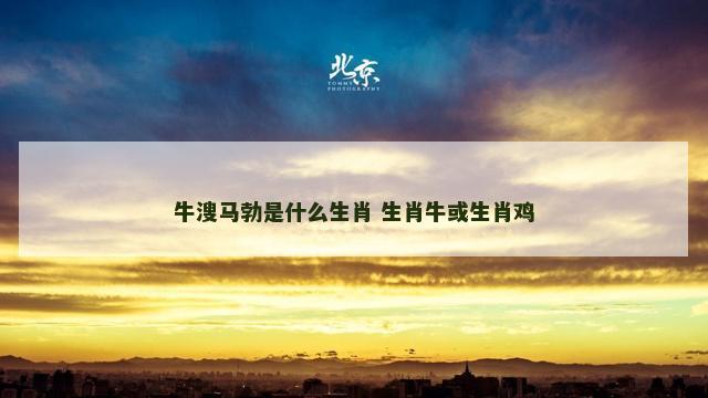牛溲马勃是什么生肖 生肖牛或生肖鸡