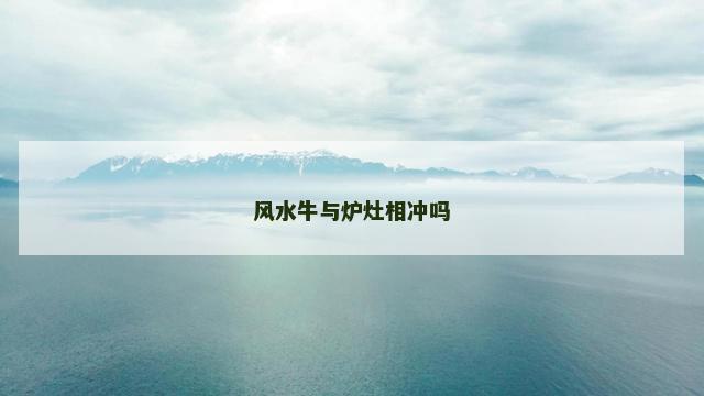 风水牛与炉灶相冲吗