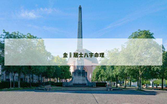 金玥居士八字命理