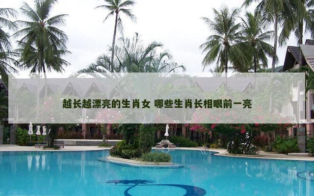 越长越漂亮的生肖女 哪些生肖长相眼前一亮