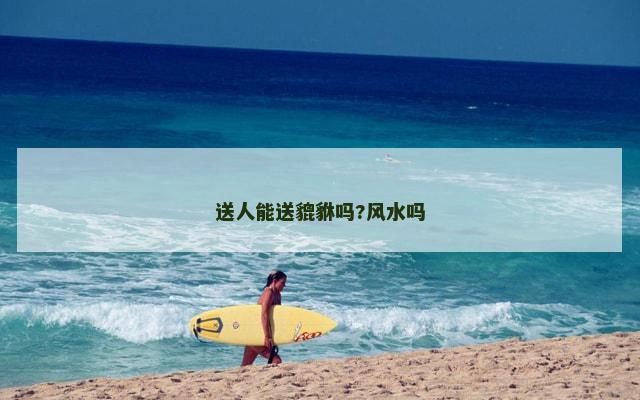 送人能送貔貅吗?风水吗