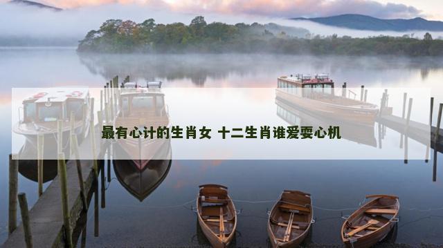 最有心计的生肖女 十二生肖谁爱耍心机