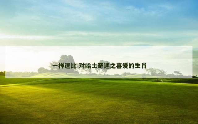 一样逗比 对哈士奇迷之喜爱的生肖
