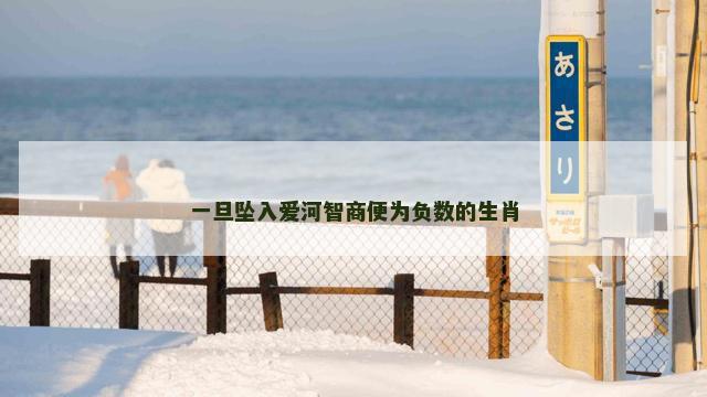 一旦坠入爱河智商便为负数的生肖