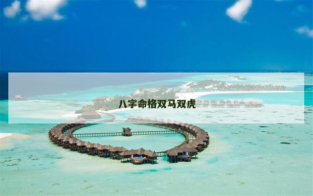 八字命格双马双虎
