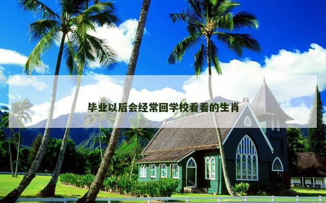 毕业以后会经常回学校看看的生肖