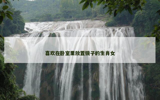 喜欢在卧室里放置镜子的生肖女