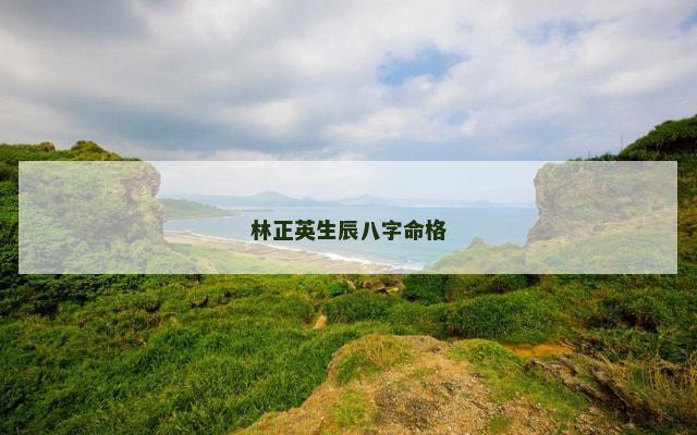 林正英生辰八字命格