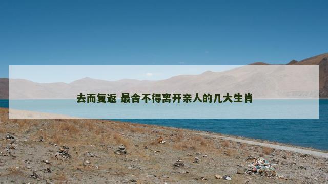 去而复返 最舍不得离开亲人的几大生肖
