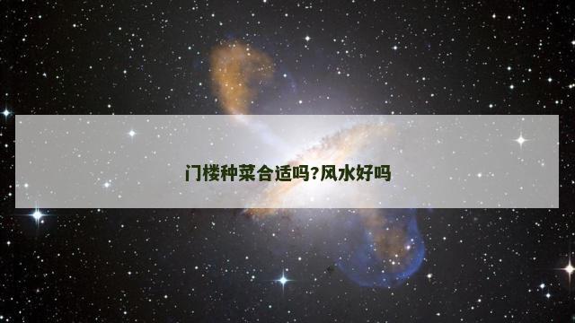 门楼种菜合适吗?风水好吗