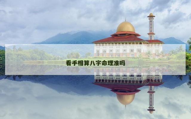 看手相算八字命理准吗