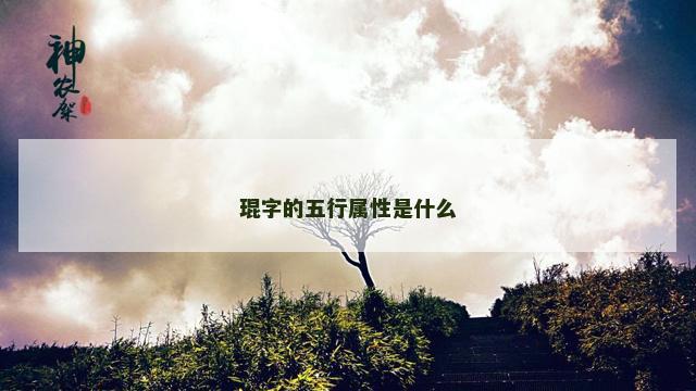 琨字的五行属性是什么